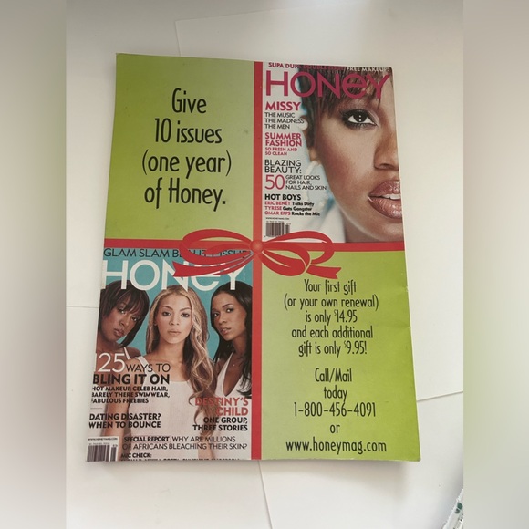 AALIYAH Honey Magazine NOVEMBER 2001 Tribute Issue RARE! R&B Hip Hop POP Rap - Picture 3 of 6
